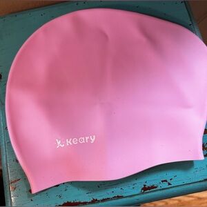 Keary pastel Pink Swim Cap for long hair - never worn